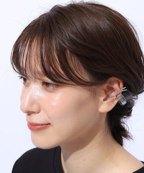 SHOO・LA・RUE(シューラルー)の「【2点セット】イヤカフ(イヤリング・レディース・ブルー/ダークブラウン/ライトグレー・00)」の8枚目の写真