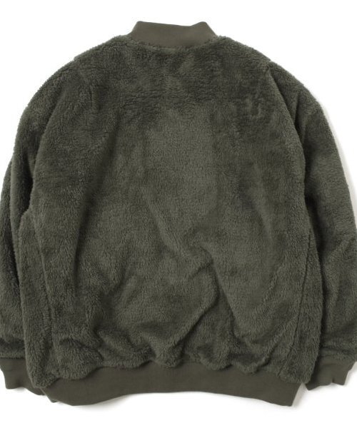 GLAZOS（グラソス）の「【大人向けサイズあり】【リバーシブル】MA-1（ブルゾン・キッズ・カーキ/ブラック・M/S/LL/L）」の11枚目の写真