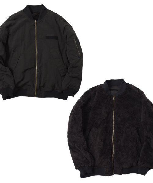 GLAZOS（グラソス）の「【大人向けサイズあり】【リバーシブル】MA-1（ブルゾン・キッズ・カーキ/ブラック・M/S/LL/L）」の16枚目の写真