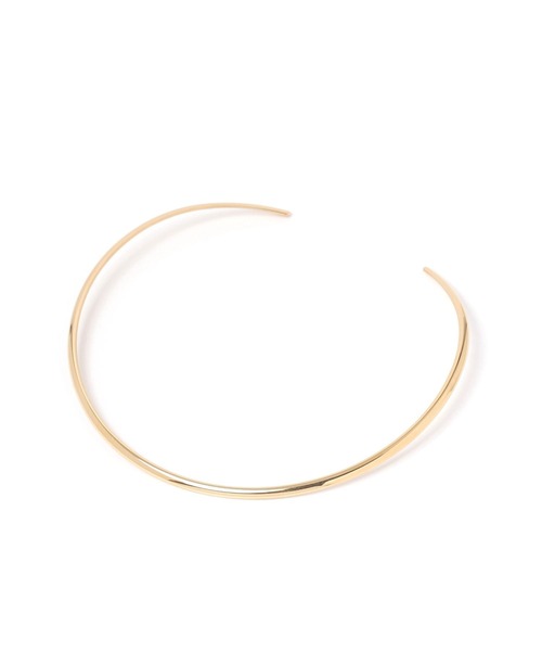 GLOBAL WORK(グローバルワーク)の「ステンレスチョーカーネックレス/143579(ネックレス・レディース・シルバー/ゴールド・ONE SIZE)」の1枚目の写真