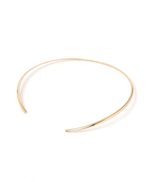 GLOBAL WORK(グローバルワーク)の「ステンレスチョーカーネックレス/143579(ネックレス・レディース・シルバー/ゴールド・ONE SIZE)」の3枚目の写真