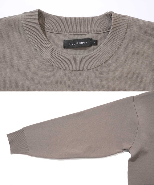 jiggys shop（ジギーズショップ）の「パフカルウォッシャブルミラノリブクルーネックニットセーター（ニット/セーター・メンズ・ブラック/グレー系その他/チャコールグレー/ホワイト/ブルー系その他・SMALL/MEDIUM/LARGE/X-LARGE）」の21枚目の写真