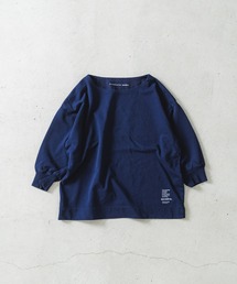 quadro | スーパーインレイ7分袖ボートネックプルオーバー(Tシャツ/カットソー)