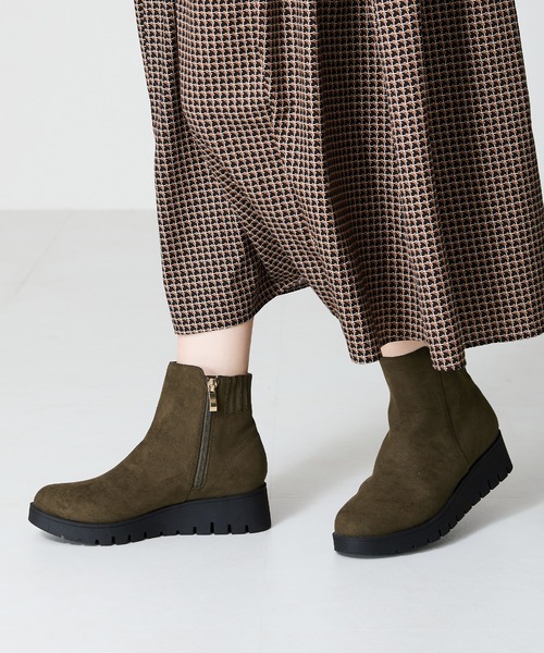 ウエッジソールショートブーツ 42405（ブーツ）｜WA ORiental TRaffic