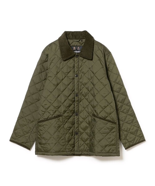 Barbour（バブアー）の「Barbour / LIDDESDALE ナイロン キルティングジャケット（ブルゾン・メンズ・ブラック/グリーン系その他5・34/36/40/42/38）」の21枚目の写真