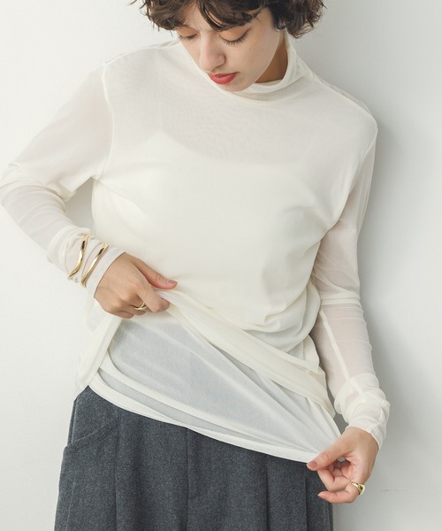 HYSTERICS ヒスガール パワーネット メッシュ シアー トップス POWER NET TURTLE SHEER TOPS