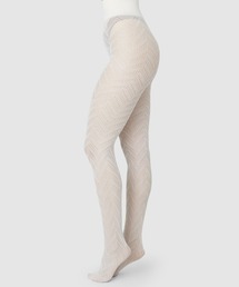 SWEDISH STOCKING | Ina Pointelle Tights Ivory(タイツ/ストッキング)