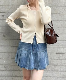 clear | 肩リボンニットカーディガン ≪2024AW新作≫(カーディガン/ボレロ)