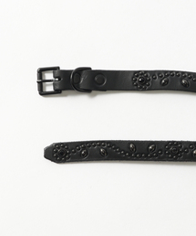 HTCベルト　 All Black Studs Belt Narrow HTC（エイチティーシー）の「HTC(エイチティーシー) All Black