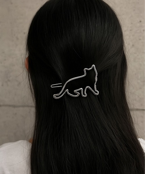 ALEXANDRE DE PARIS 猫型ヘアピン タグ付き未使用 ALEXANDRE DE PARIS 猫型ヘアピン タグ付き未使用 - メルカリ