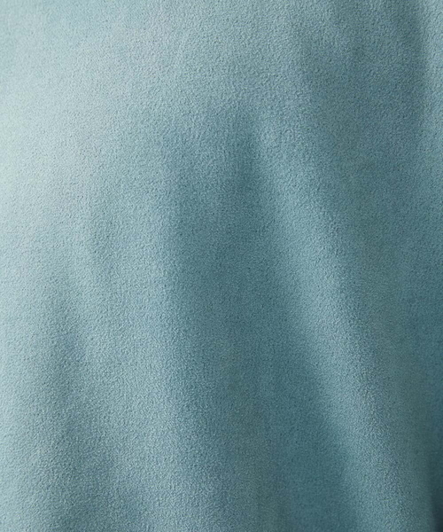 MK MICHEL KLEIN HOMME (エムケーミッシェルクランオム)の「MA-1ブルゾン / ポンチスエードジャージ(ブルゾン・メンズ・サンドベージュ/アイボリー/ブルー/チャコールグレー・46/48)」の14枚目の写真