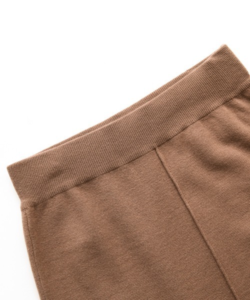 La-gemme（ラジェム）の「裏起毛 2wayスリットニットスカート（スカート・レディース・ブラック/ブルー/グリーン/ブラウン/グレー/ライトグレー・L/M）」の18枚目の写真