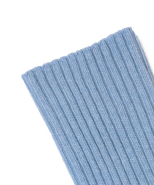 FALKE（ファルケ）の「FALKE:NEW COSY WOOL BOOT SOCKS（ソックス/靴下・レディース・オフホワイト/ライトブルー/ブラウン・ONE SIZE）」の4枚目の写真