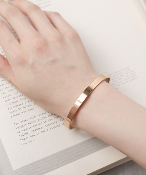 ARCHIVER(アーカイバ)の「【keep making going】メタルブレス(バングル/リストバンド・メンズ・ブラック/ブロンズ/ゴールド/マルチ/シルバー・FREE)」の1枚目の写真