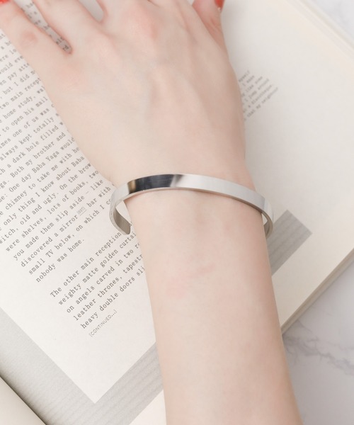 ARCHIVER(アーカイバ)の「【keep making going】メタルブレス(バングル/リストバンド・メンズ・ブラック/ブロンズ/ゴールド/マルチ/シルバー・FREE)」の3枚目の写真