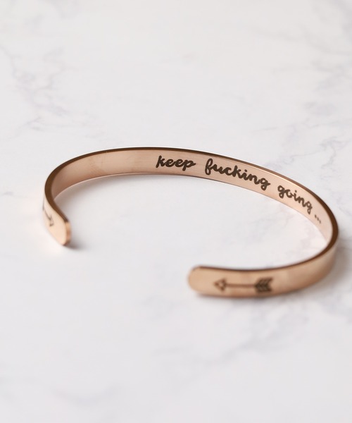 ARCHIVER(アーカイバ)の「【keep making going】メタルブレス(バングル/リストバンド・メンズ・ブラック/ブロンズ/ゴールド/マルチ/シルバー・FREE)」の14枚目の写真