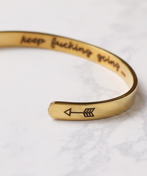ARCHIVER(アーカイバ)の「【keep making going】メタルブレス(バングル/リストバンド・メンズ・ブラック/ブロンズ/ゴールド/マルチ/シルバー・FREE)」の18枚目の写真