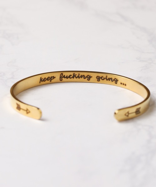 ARCHIVER(アーカイバ)の「【keep making going】メタルブレス(バングル/リストバンド・メンズ・ブラック/ブロンズ/ゴールド/マルチ/シルバー・FREE)」の21枚目の写真