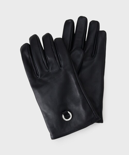 tk.TAKEO KIKUCHI（ティーケータケオキクチ）の「◆スムースアソートグローブ（手袋・メンズ・ブラック系/ブラック/ブラック系1・00）」の2枚目の写真