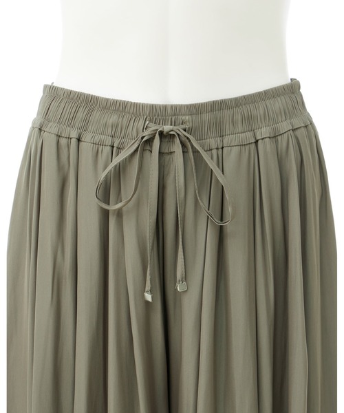 INGNI（イング）の「サテンスカーチョ（その他パンツ・レディース・ブラウン/チャコールグレー/カーキ/ライトグレー・FREE）」の15枚目の写真