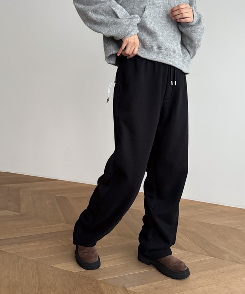 CANALJEAN 裏起毛ストレートスウェットパンツ 完売品 CANAL JEAN（キャナルジーン）の「choice_cnl/FENFEATH 裏起毛