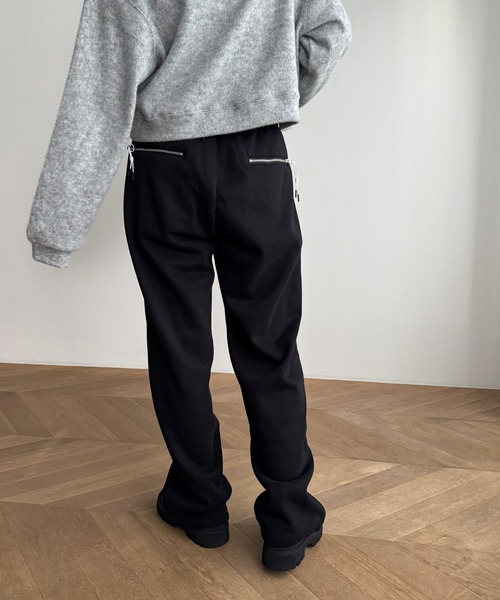 CANALJEAN 裏起毛ストレートスウェットパンツ 完売品 CANAL JEAN（キャナルジーン）の「choice_cnl/FENFEATH 裏起毛