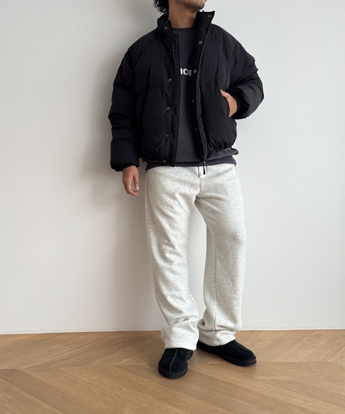 CANALJEAN 裏起毛ストレートスウェットパンツ 完売品 CANAL JEAN（キャナルジーン）の「choice_cnl/FENFEATH 裏起毛