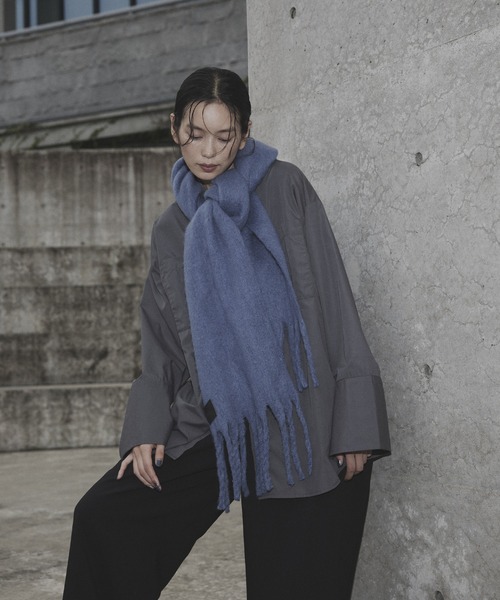 ボリュームニットマフラー（マフラー）｜hellam（へラム）の