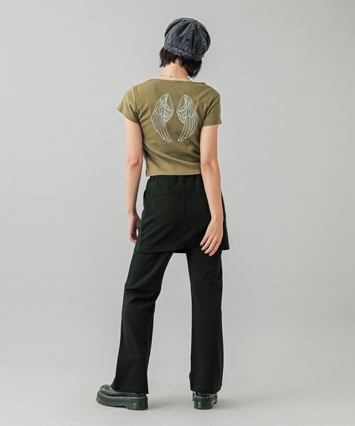 WING S/S BABY TEE（Tシャツ/カットソー）｜X-girl（エックス