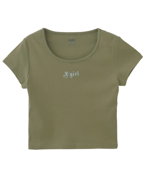 【X-girl】WING S/S BABY TEE WING S/S BABY TEE（Tシャツ/カットソー）｜X-girl（エックス