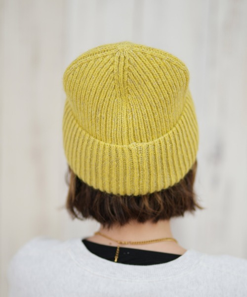 FIVETOOL/ファイブツール ビーニー ダブル アンゴラ ラメニットワッチ