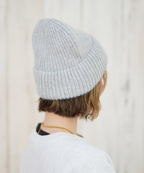 FIVETOOL/ファイブツール ビーニー ダブル アンゴラ ラメニットワッチ