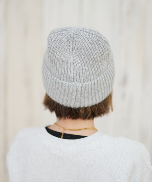 FIVETOOL/ファイブツール ビーニー ダブル アンゴラ ラメニットワッチ