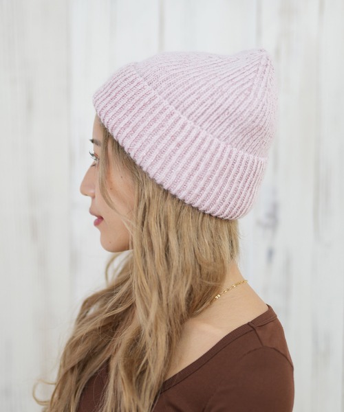 FIVETOOL/ファイブツール ビーニー ダブル アンゴラ ラメニットワッチ