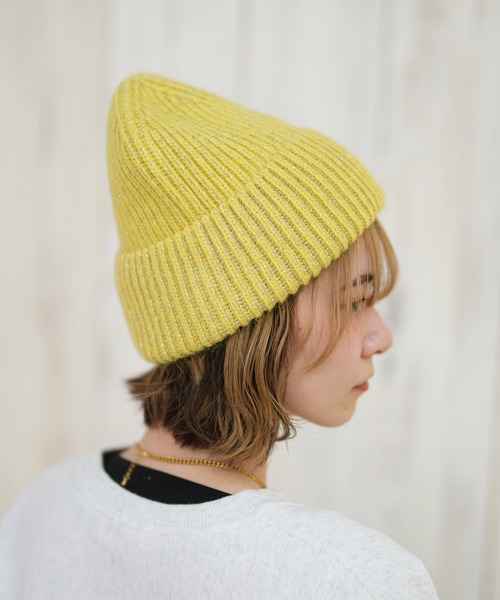 FIVETOOL/ファイブツール ビーニー ダブル アンゴラ ラメニットワッチ