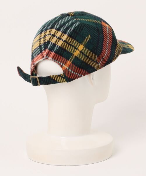 Vivienne Westwood（ヴィヴィアンウエストウッド）の「BASEBALL CAP-RECYCLED WOOL COAT（キャップ・レディース・チェック・LARGE）」の2枚目の写真