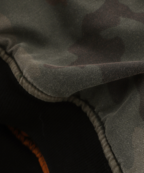 FOSTEX GARMENTS（フォステックスガーメンツ）の「【FOSTEX GARMENTS / フォステックスガーメンツ】MCD ANTIQUE WASH CAMO PADDED BOMB（その他アウター・メンズ・カーキ・LARGE/X-LARGE）」の7枚目の写真