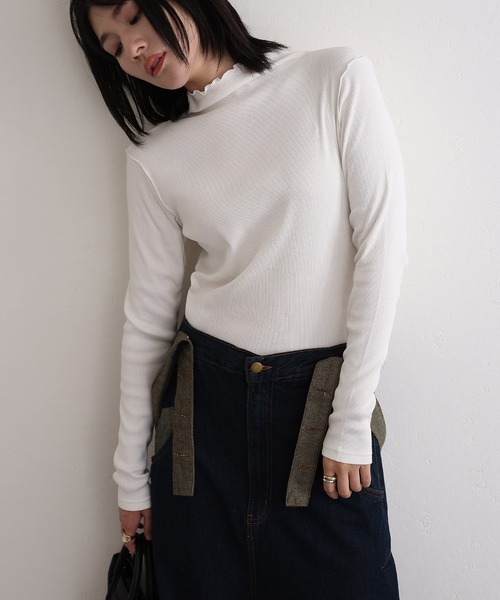 ElegChic（エレグシック）の「ハイウエストバギーサロペパンツ（サロペット/オーバーオール・レディース・ネイビー/ブルー/ネイビー系・M/L/XL/XXL/4L）」の13枚目の写真