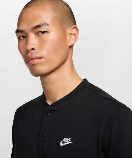 ナイキ クラブ メンズ ロングスリーブ ヘンリー / Nike Club Men's