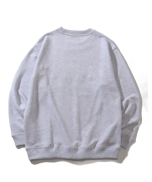 Dickies(ディッキーズ)の「【GENUINE DICKIES/ジェニュインディッキーズ】 裏毛 刺繍&プリント クルーネック 長袖 トレーナー(スウェット・メンズ・グリーン/アッシュグレー/グレイッシュベージュ/スミクロ・XL/M/L)」の14枚目の写真