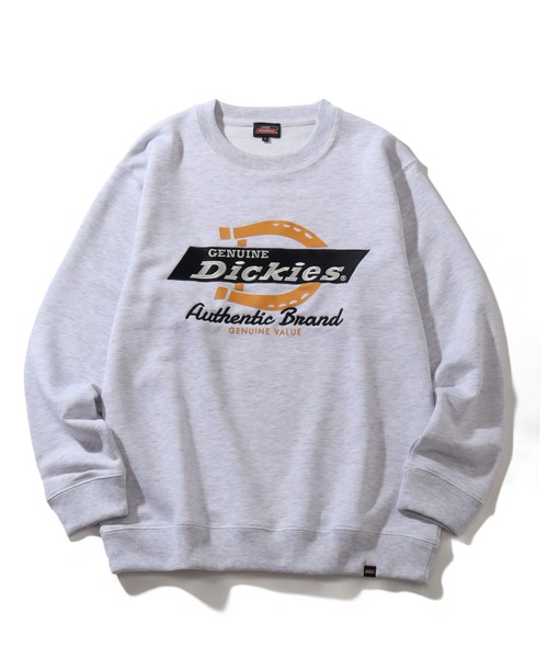 Dickies(ディッキーズ)の「【GENUINE DICKIES/ジェニュインディッキーズ】 裏毛 刺繍&プリント クルーネック 長袖 トレーナー(スウェット・メンズ・グリーン/アッシュグレー/グレイッシュベージュ/スミクロ・XL/M/L)」の13枚目の写真