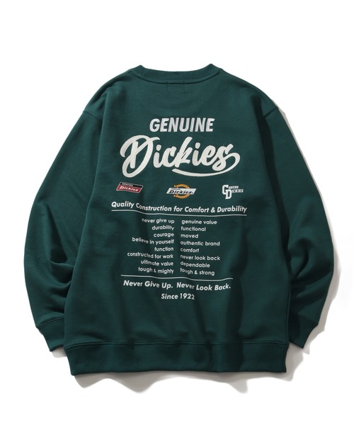 Dickies(ディッキーズ)の「【GENUINE DICKIES/ジェニュインディッキーズ】 裏毛 刺繍&プリント クルーネック 長袖 トレーナー(スウェット・メンズ・グリーン/アッシュグレー/グレイッシュベージュ/スミクロ・XL/M/L)」の18枚目の写真