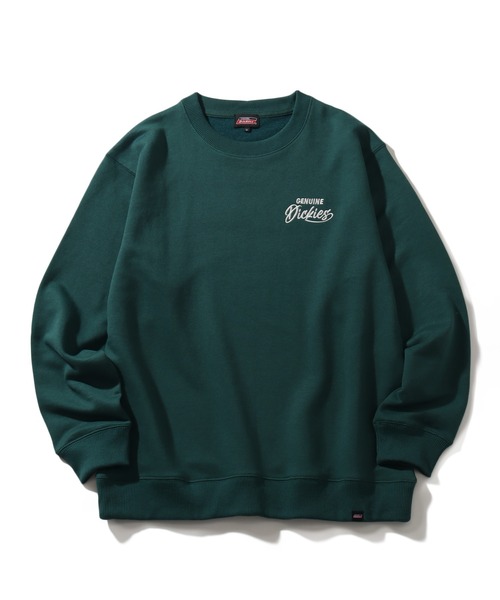 Dickies(ディッキーズ)の「【GENUINE DICKIES/ジェニュインディッキーズ】 裏毛 刺繍&プリント クルーネック 長袖 トレーナー(スウェット・メンズ・グリーン/アッシュグレー/グレイッシュベージュ/スミクロ・XL/M/L)」の17枚目の写真