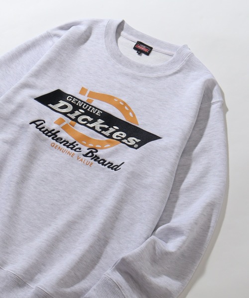 Dickies(ディッキーズ)の「【GENUINE DICKIES/ジェニュインディッキーズ】 裏毛 刺繍&プリント クルーネック 長袖 トレーナー(スウェット・メンズ・グリーン/アッシュグレー/グレイッシュベージュ/スミクロ・XL/M/L)」の21枚目の写真