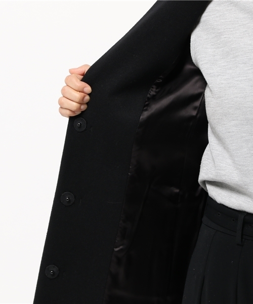 ESTNATION（エストネーション）の「ESTNATION チェスターコート（チェスターコート・レディース・ネイビー/ブラック・38/36）」の11枚目の写真