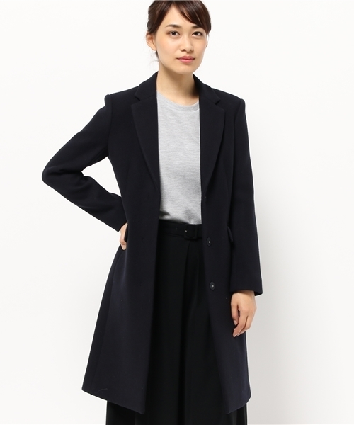 ESTNATION（エストネーション）の「ESTNATION チェスターコート（チェスターコート・レディース・ネイビー/ブラック・38/36）」の16枚目の写真