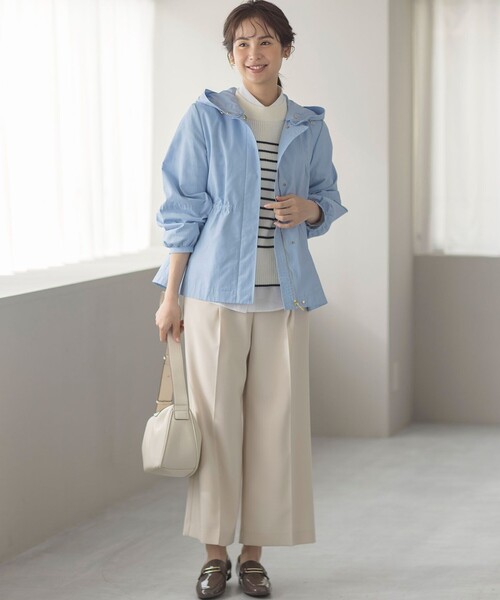 組曲(クミキョク)の「オシャクロス ガウチョパンツ(その他パンツ・レディース・ネイビー系/アイボリー系/ベージュ系/ブラック系/グレー系9・1/2/3)」の17枚目の写真