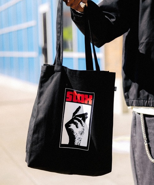 ★米国発*HUF*新作*STAX キャンバストート★ HUF X STAX TOTE / HUF ハフ バッグ（トートバッグ）｜HUF（ハフ