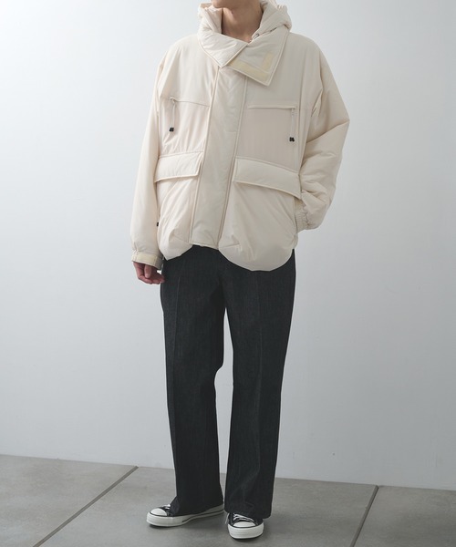 FACCIES/ファッチーズ】LIGHTWEIGHT FILLED HOODIE BLOUSON（ダウン