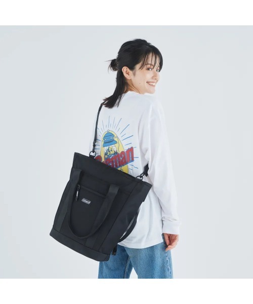 COLEMAN(コールマン)の「アウトビズトート バーティカル(ブラック)(ビジネスバッグ・レディース・ブラック・16L)」の14枚目の写真